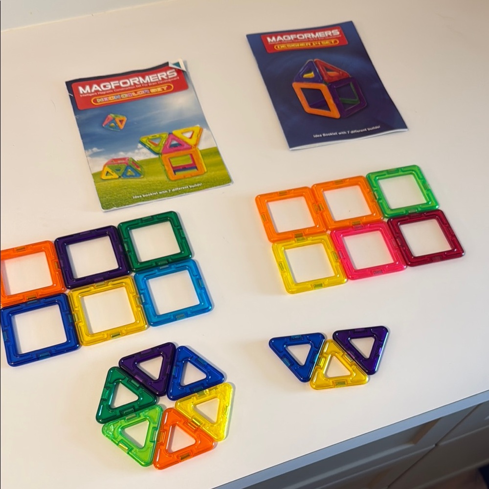 Magnetic Building Blocks - Multicolor Set - Picture 4 of 4